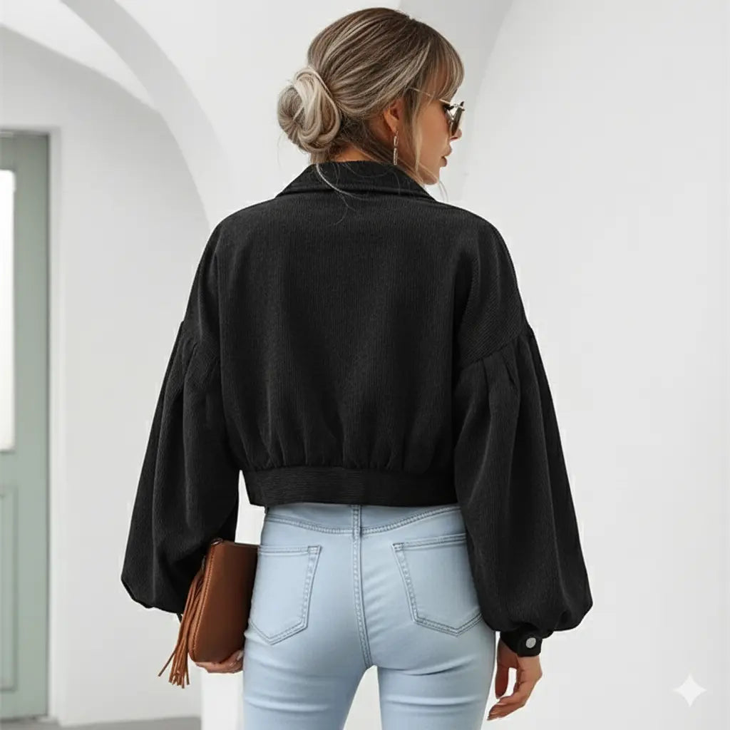 Veste Velours Élégance