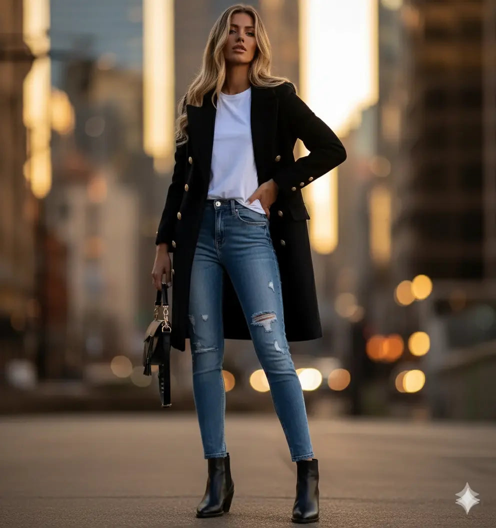 Manteau Élégance Royale