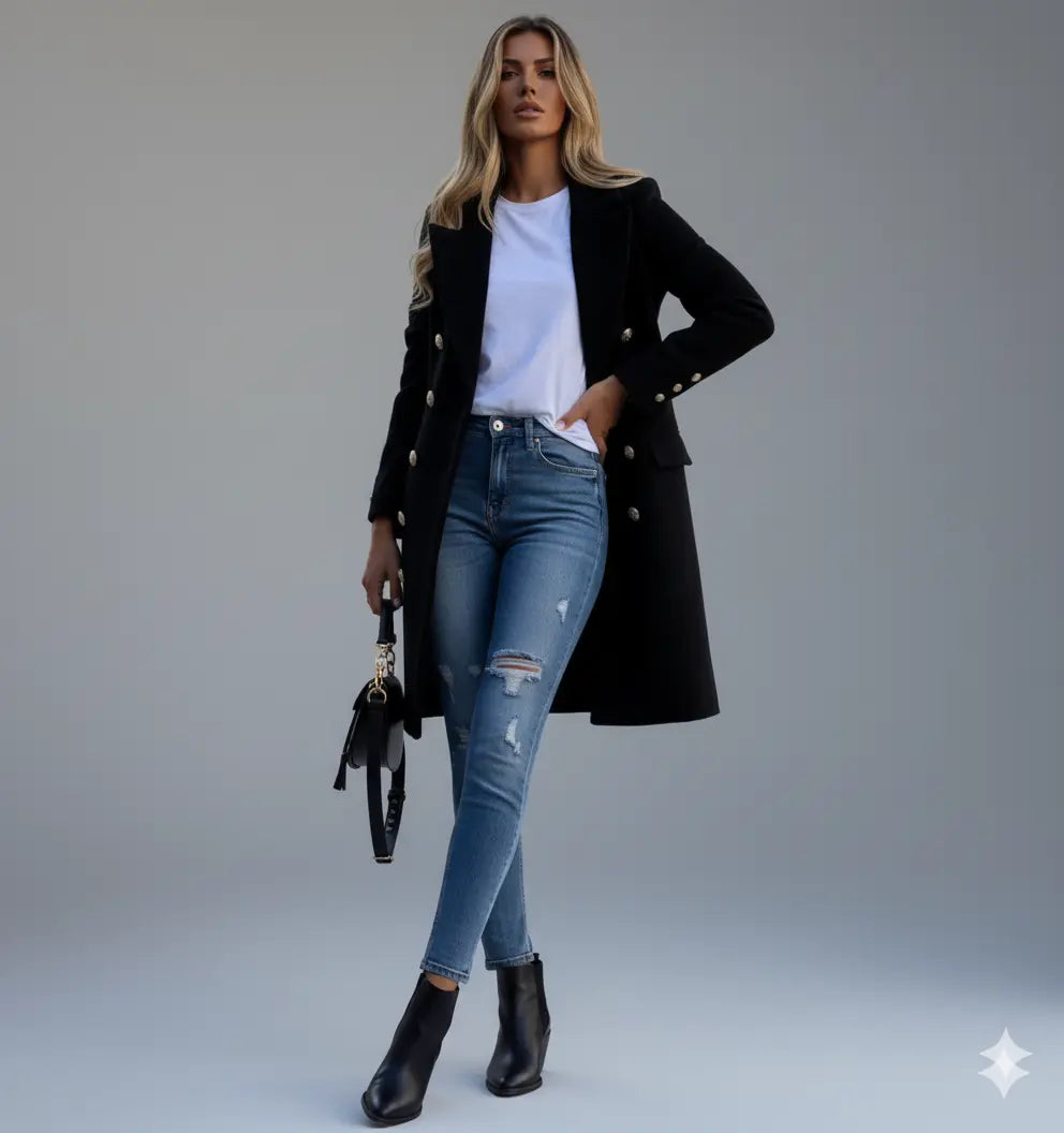 Manteau Élégance Royale