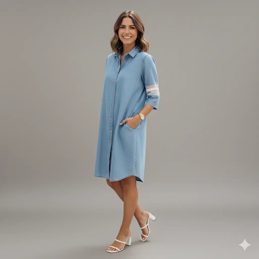 Robe Décontractée Denim Riviera