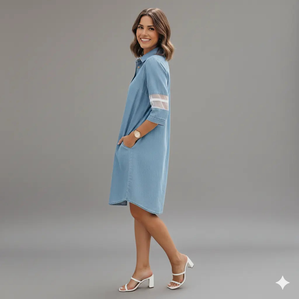 Robe Décontractée Denim Riviera