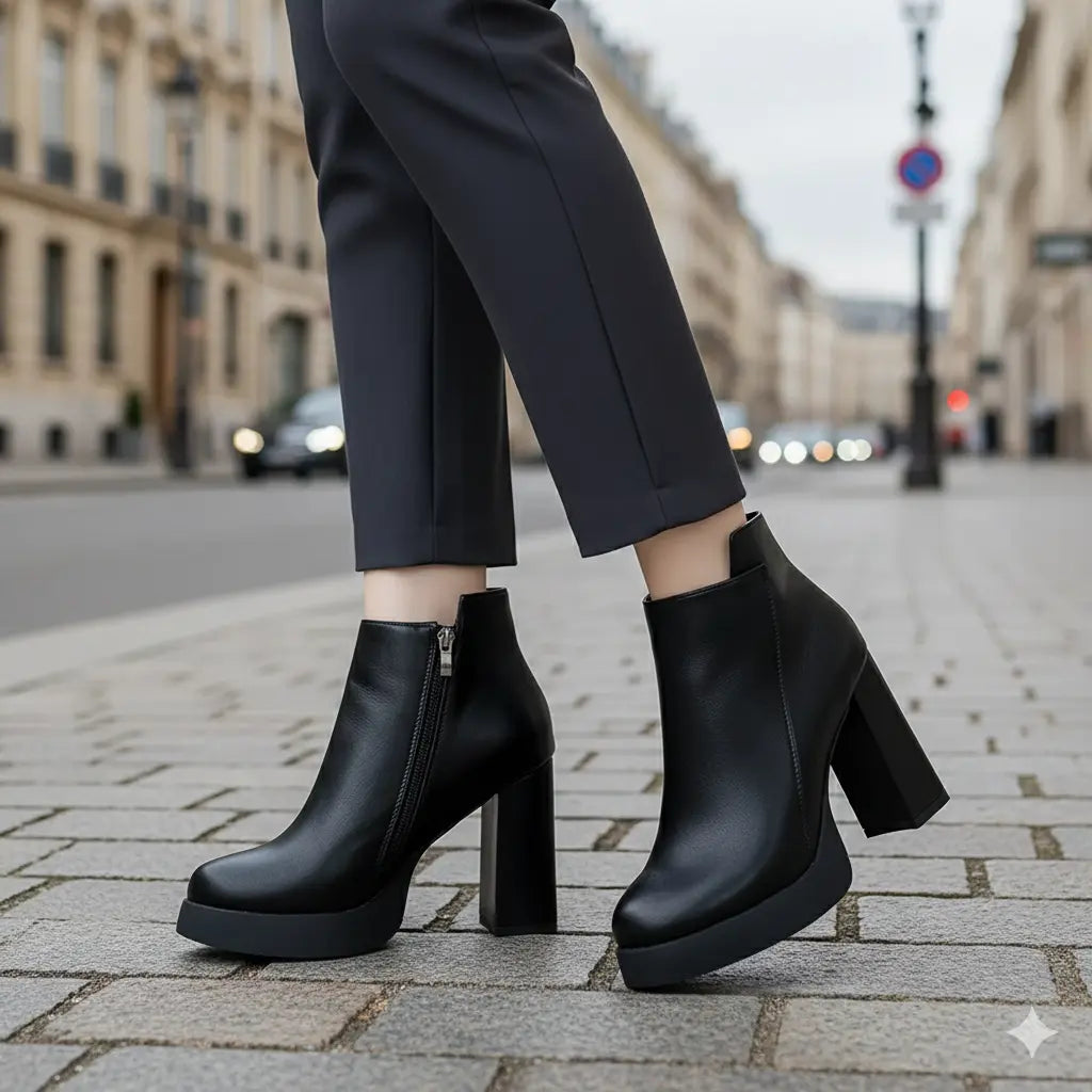 Bottines Féminin Édimbourg Élégance