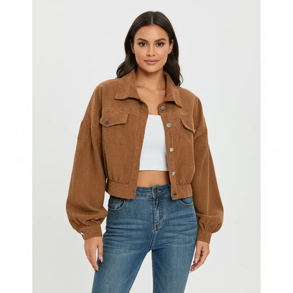 Veste Velours Élégance