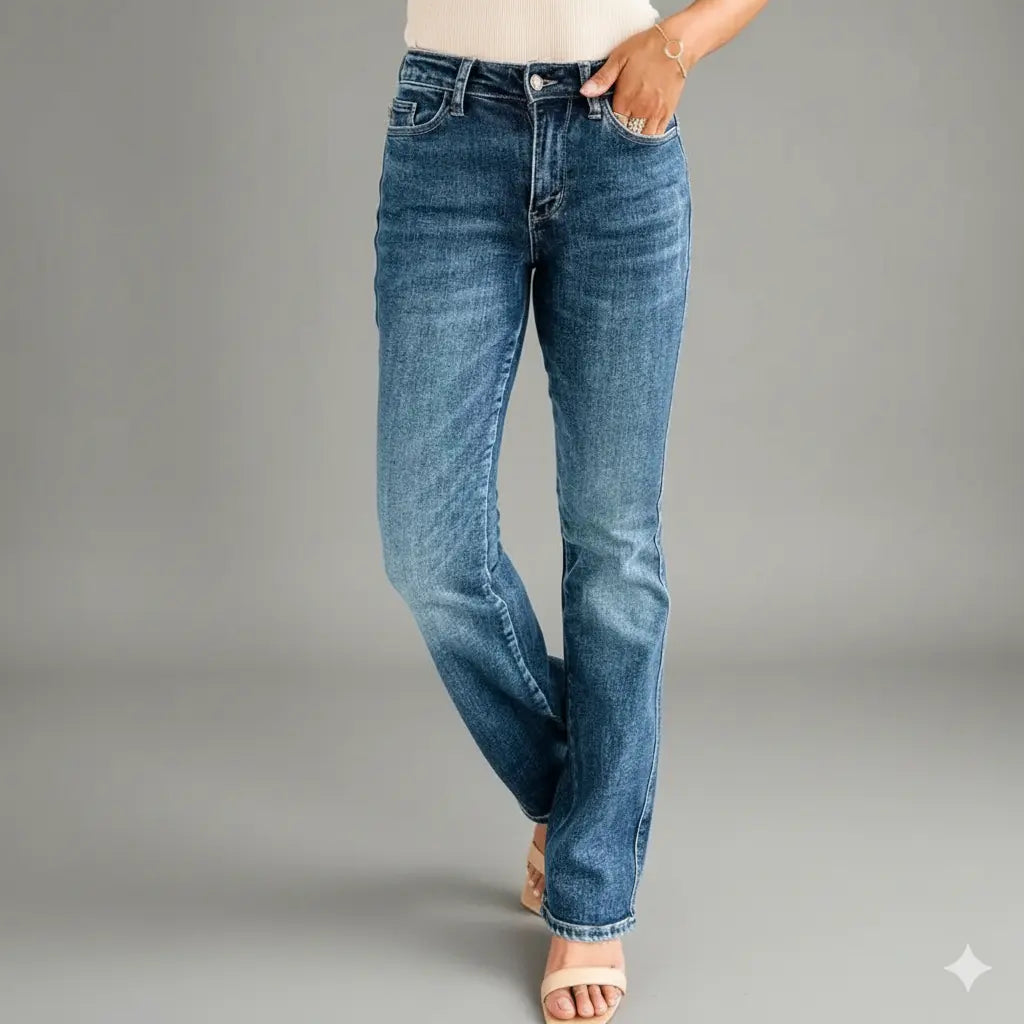 Jean Slim Taille Haute