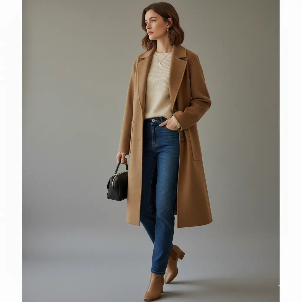 Manteau Long Élégant