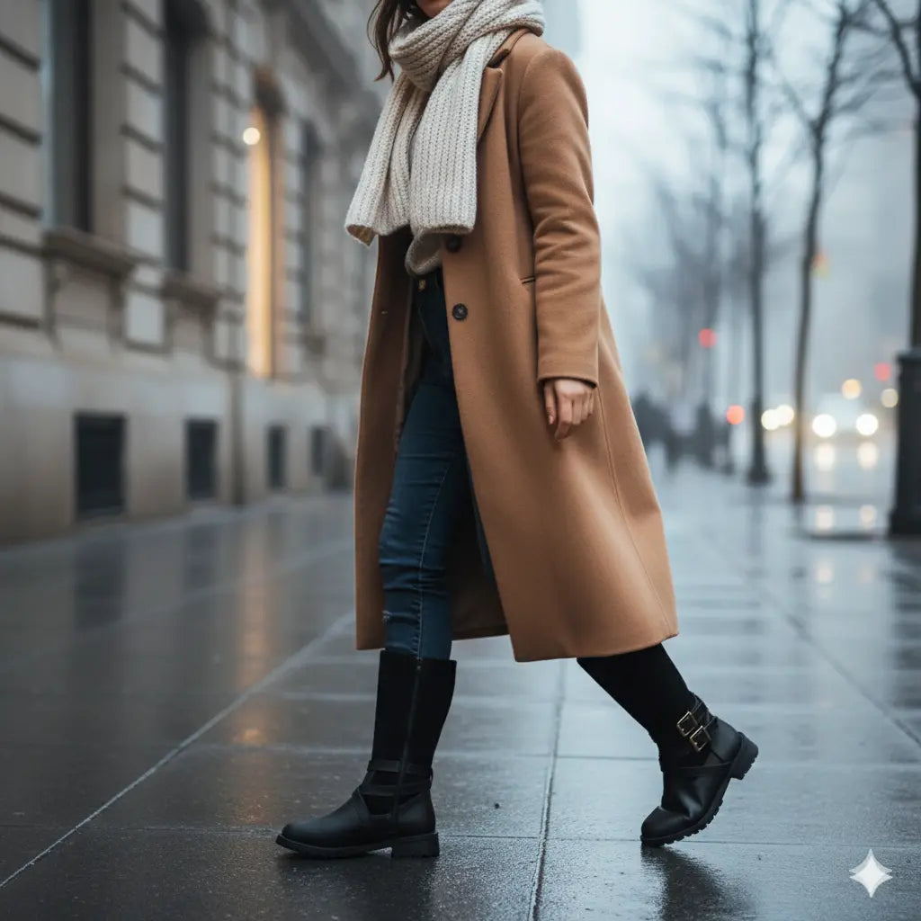 Bottes Féminin Oslo Cuir & Suède