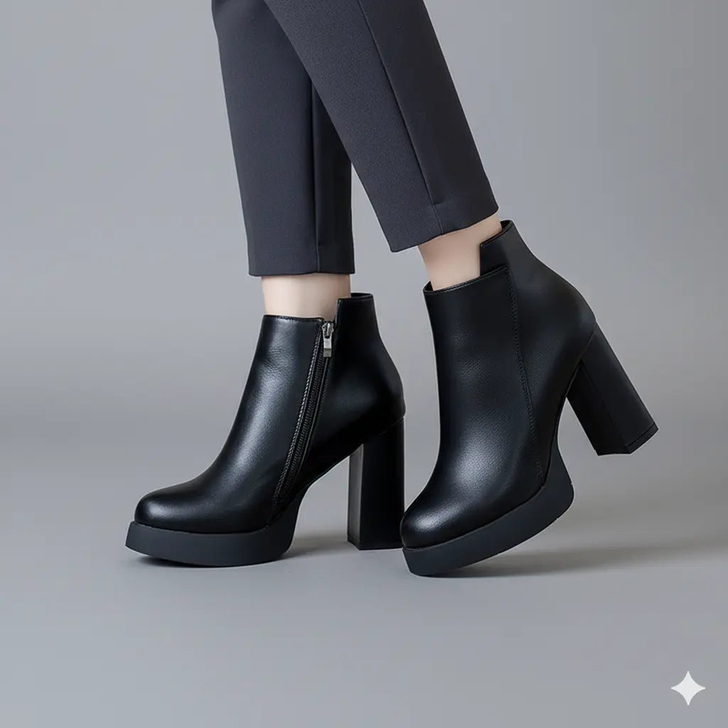 Bottines Féminin Édimbourg Élégance