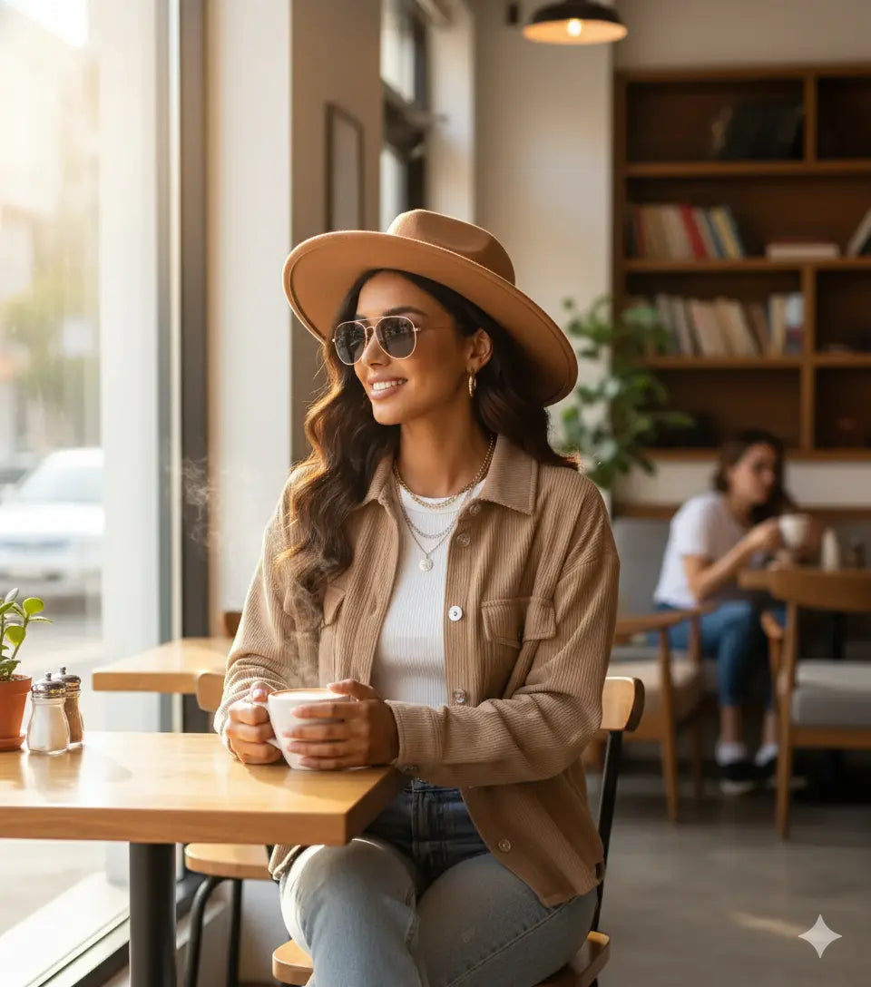 Veste Noami Velours Décontractée