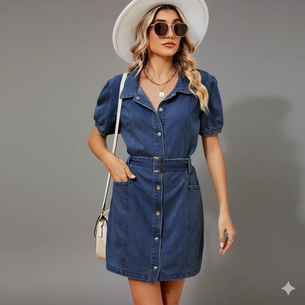Robe Chemise en Jean