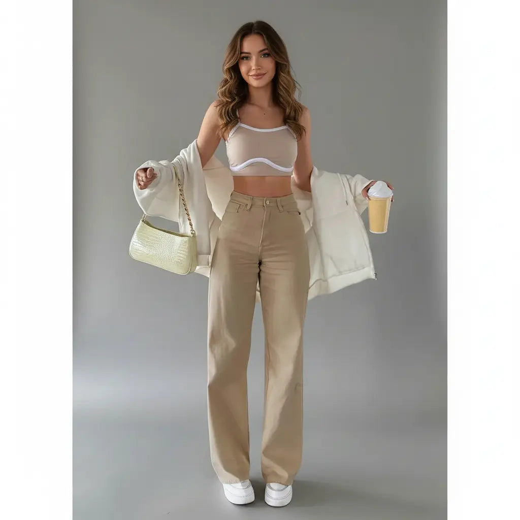 Pantalon Large Urbain