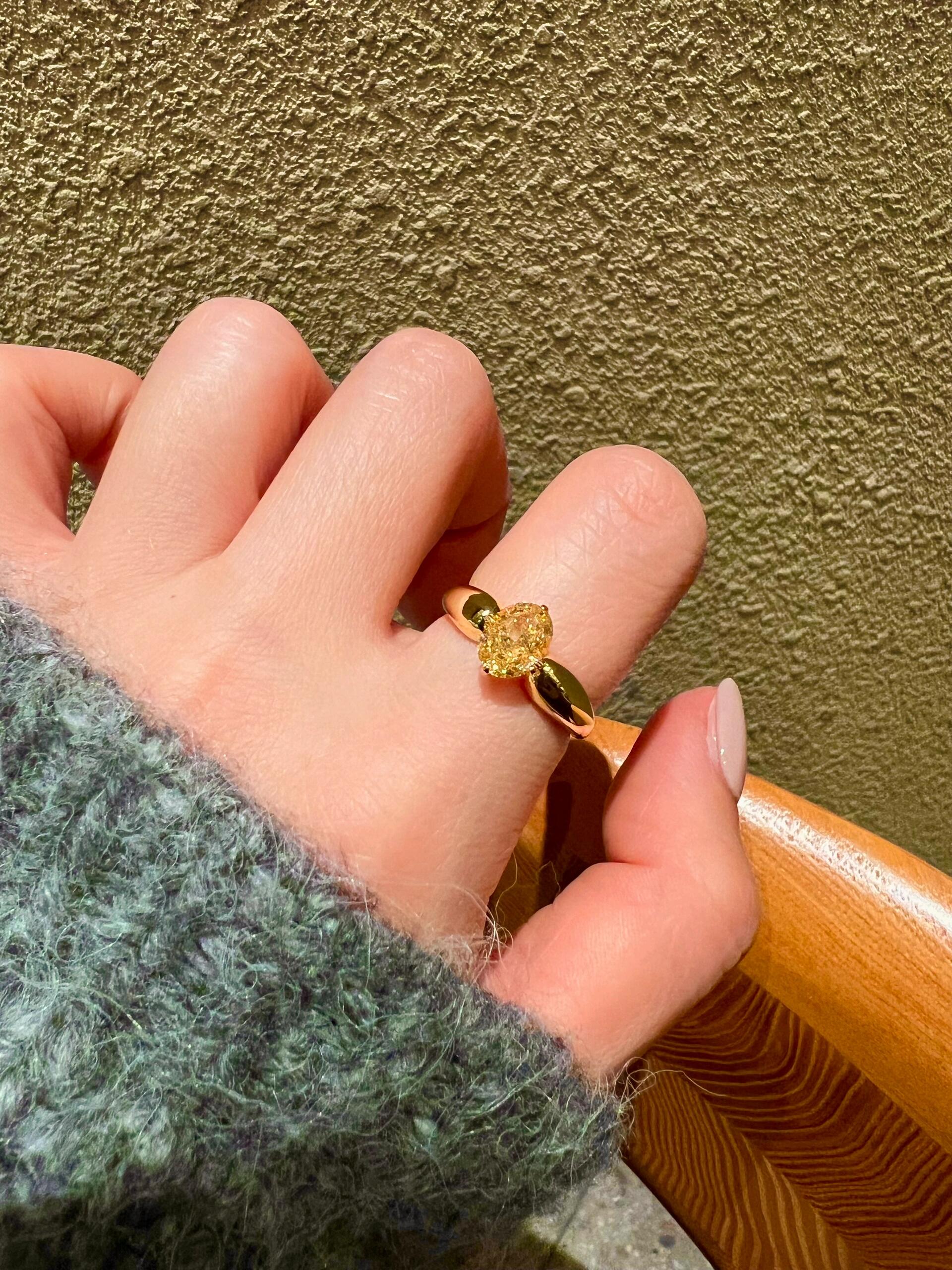 Bague Soleil Doré